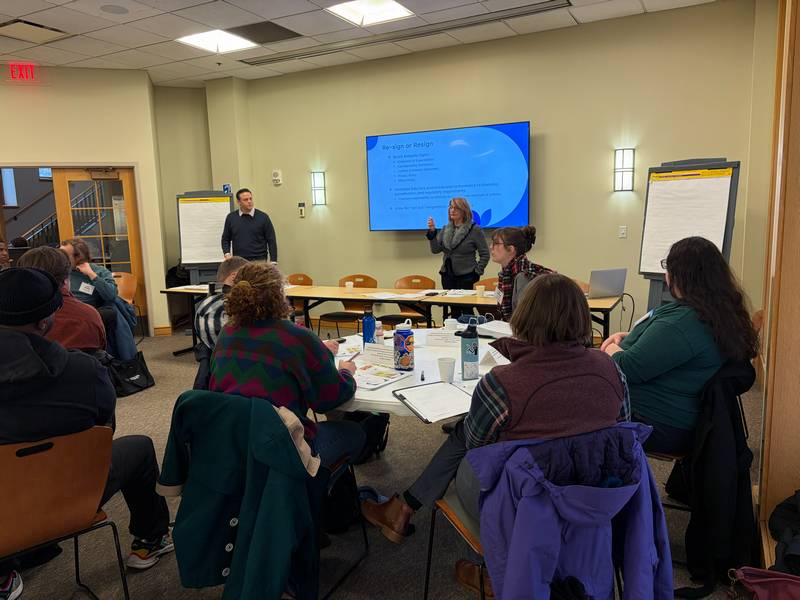 CDCLP board governance session.